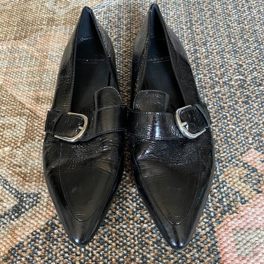 Vagabond Pleather Loafers